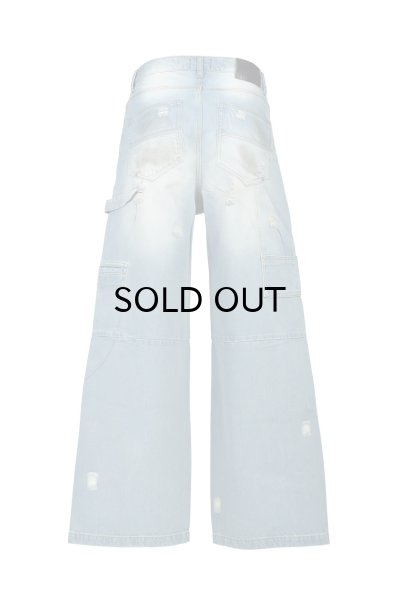 画像2: BREATH (COATING DOUBLE KNEE DENIM PANTS) INDIGO