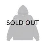 BLACK EYE PATCH (RHINESTONED HEARTBREAK LOGO HOODIE) BLACK