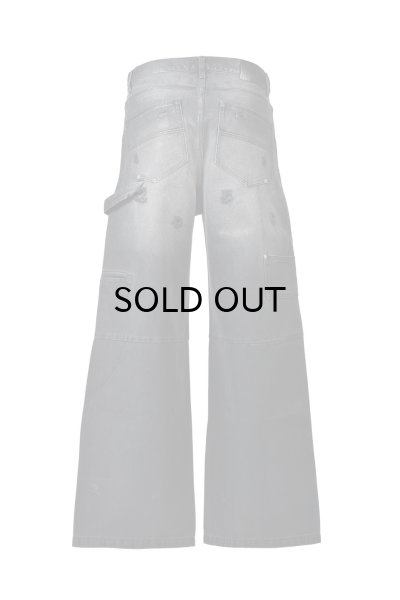 画像2: BREATH (COATING DOUBLE KNEE DENIM PANTS) BLACK -30% OFF-