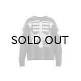 SAINT Mxxxxxx (BF_LS T-SHIRT_BONE) BLACK