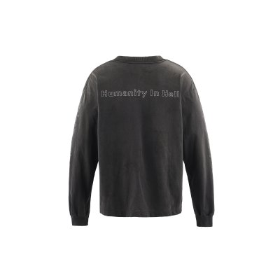 画像2: SAINT Mxxxxxx (LS T-SHIRT_SAINT DEVOTION) BLACK