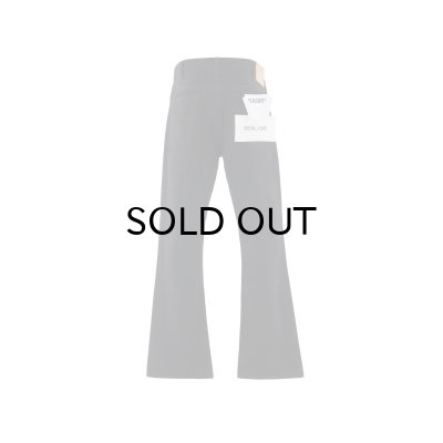 画像2: SAINT Mxxxxxx (BLACK DENIM PANTS_FLARE) BLACK