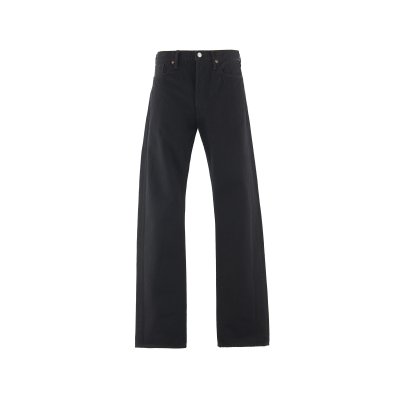 画像1: SAINT Mxxxxxx (BLACK DENIM PANTS_STRAIGHT) BLACK