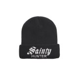 SAINT Mxxxxxx (BH_KNIT CAP_SAINTY HUNTER) BLACK