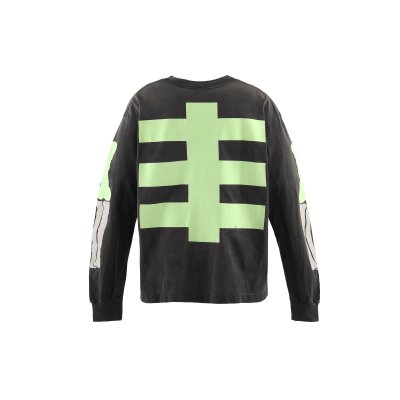 画像5: SAINT Mxxxxxx (BF_LS T-SHIRT_BONE) BLACK