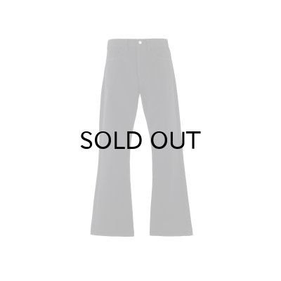 画像1: SAINT Mxxxxxx (BLACK DENIM PANTS_FLARE) BLACK