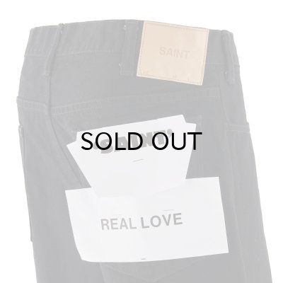 画像3: SAINT Mxxxxxx (BLACK DENIM PANTS_FLARE) BLACK