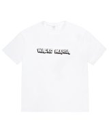 WACKO MARIA (WASHED HEAVY WEIGHT CREW NECK T-SHIRT TYPE-3) WHITE