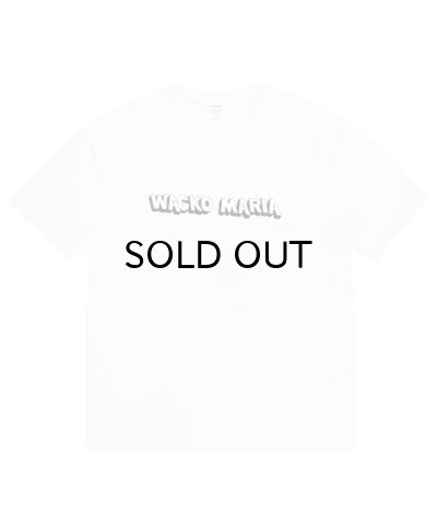 画像1: WACKO MARIA (WASHED HEAVY WEIGHT CREW NECK T-SHIRT TYPE-3) WHITE