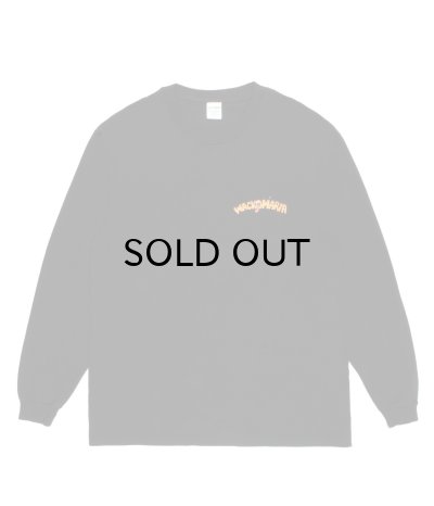 画像2: WACKO MARIA (TIM LEHI / WASHED HEAVY WEIGHT CREW NECK LONG SLEEVE T-SHIRT TYPE-1) BLACK