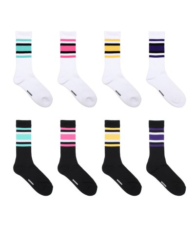 画像1: WACKO MARIA (SKATER SOCKS TYPE-1) 8 COLORS