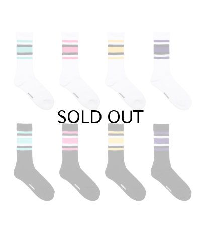 画像1: WACKO MARIA (SKATER SOCKS TYPE-1) 8 COLORS