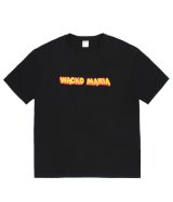 WACKO MARIA (WASHED HEAVY WEIGHT CREW NECK T-SHIRT TYPE-4) BLACK
