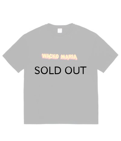 画像1: WACKO MARIA (WASHED HEAVY WEIGHT CREW NECK T-SHIRT TYPE-4) BLACK