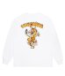 画像1: WACKO MARIA (TIM LEHI / WASHED HEAVY WEIGHT CREW NECK LONG SLEEVE T-SHIRT TYPE-1) WHITE (1)