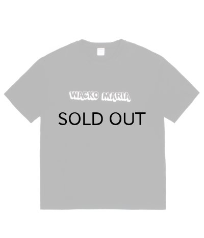 画像1: WACKO MARIA (WASHED HEAVY WEIGHT CREW NECK T-SHIRT TYPE-3) BLACK