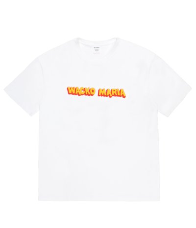 画像1: WACKO MARIA (WASHED HEAVY WEIGHT CREW NECK T-SHIRT TYPE-4) WHITE