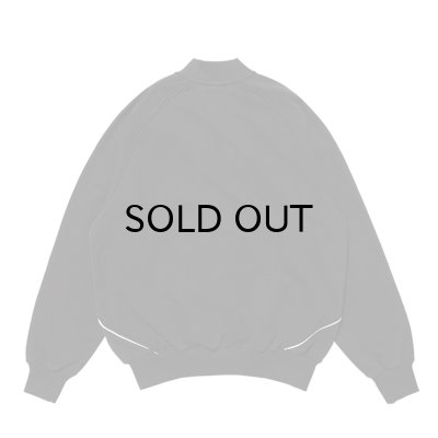 画像2: LQQK STUDIO (TEAM ZIP FLEECE SWEATSHIRT) BLACK