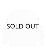 WACKO MARIA (WASHED HEAVY WEIGHT CREW NECK LONG SLEEVE T-SHIRT TYPE-2) WHITE