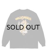 WACKO MARIA (TIM LEHI / WASHED HEAVY WEIGHT CREW NECK LONG SLEEVE T-SHIRT TYPE-1) BLACK