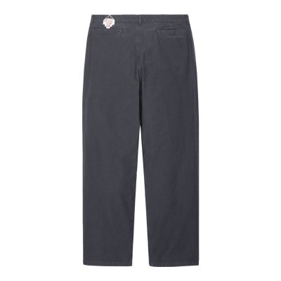 画像2: C.E (WASHED COTTON ONE TUCK PANTS) CHARCOAL