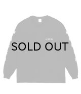 WACKO MARIA (WASHED HEAVY WEIGHT CREW NECK LONG SLEEVE T-SHIRT TYPE-2) BLACK