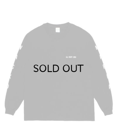 画像1: WACKO MARIA (WASHED HEAVY WEIGHT CREW NECK LONG SLEEVE T-SHIRT TYPE-2) BLACK