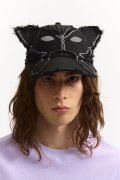 P.A.M. (ALIEN KISS WINGED BASEBALL CAP) BLACK