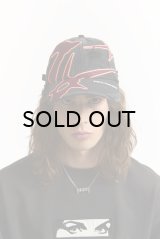 P.A.M. (SEVEN EIGHTHS BASEBALL CAP) BLACK