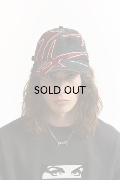 画像1: P.A.M. (SEVEN EIGHTHS BASEBALL CAP) BLACK