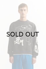 P.A.M. (ICONS CREW NECK SWEAT) BLACK