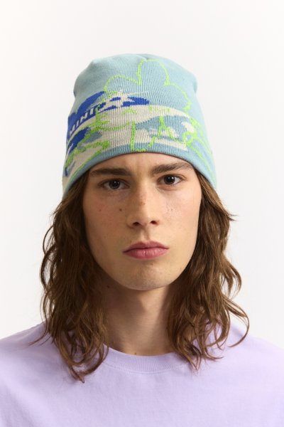 画像1: P.A.M. (BRICK BY BRICK BEANIE) DUCK EGG