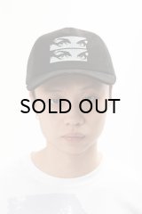 P.A.M. (STACKS ON TRUCKER CAP) BLACK