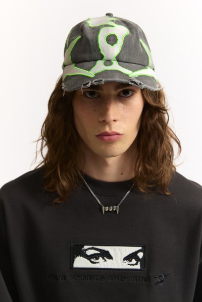 画像1: P.A.M. (THIRTY THREE AND A THIRD BASEBALL CAP) BLACK