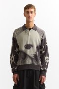 P.A.M. (CELESTIAL KNITTED POLO SWEATER) GREY