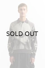 P.A.M. (CELESTIAL KNITTED POLO SWEATER) GREY