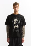 P.A.M. (SS TEE - ANGEL 4 LYF) BLACK