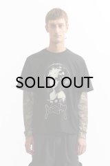 P.A.M. (SS TEE - ANGEL 4 LYF) BLACK -30% OFF-