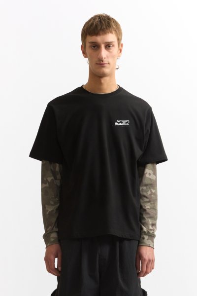 画像1: P.A.M. (SS TEE - MONTAGE) BLACK