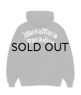 WACKO MARIA (HEAVY WEIGHT PULLOVER HOODED SWEAT SHIRT) BLACK