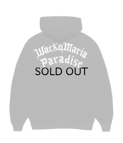 画像2: WACKO MARIA (HEAVY WEIGHT FULL ZIP HOODED SWEAT SHIRT) BLACK