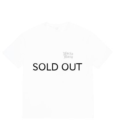 画像1: WACKO MARIA (WASHED HEAVY WEIGHT CREW NECK T-SHIRT TYPE-2) WHITE