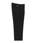 WACKO MARIA (DICKIES PLEATED TROUSERS) BLACK