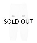WACKO MARIA (UMBRO TRACK PANTS TYPE-1) WHITE