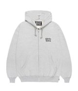 WACKO MARIA (HEAVY WEIGHT FULL ZIP HOODED SWEAT SHIRT) GRAY