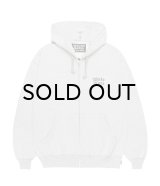 WACKO MARIA (HEAVY WEIGHT FULL ZIP HOODED SWEAT SHIRT) GRAY