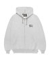 画像1: WACKO MARIA (HEAVY WEIGHT FULL ZIP HOODED SWEAT SHIRT) GRAY (1)