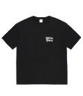 WACKO MARIA (WASHED HEAVY WEIGHT CREW NECK T-SHIRT TYPE-2) BLACK