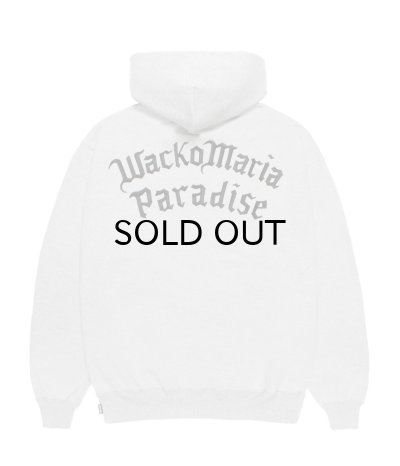 画像2: WACKO MARIA (HEAVY WEIGHT FULL ZIP HOODED SWEAT SHIRT) GRAY