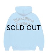 WACKO MARIA (HEAVY WEIGHT PULLOVER HOODED SWEAT SHIRT) BLUE